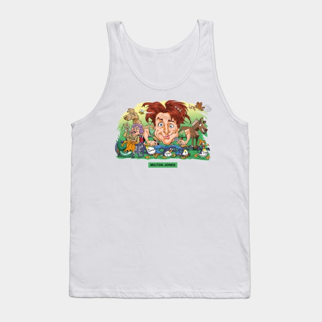 Milton Jones Tank Top by PLAYDIGITAL2020